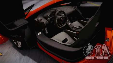 McLaren 675LT 2015 10-Spoke Wheels para GTA San Andreas