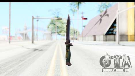 CS:GO - Bowie Knife para GTA San Andreas