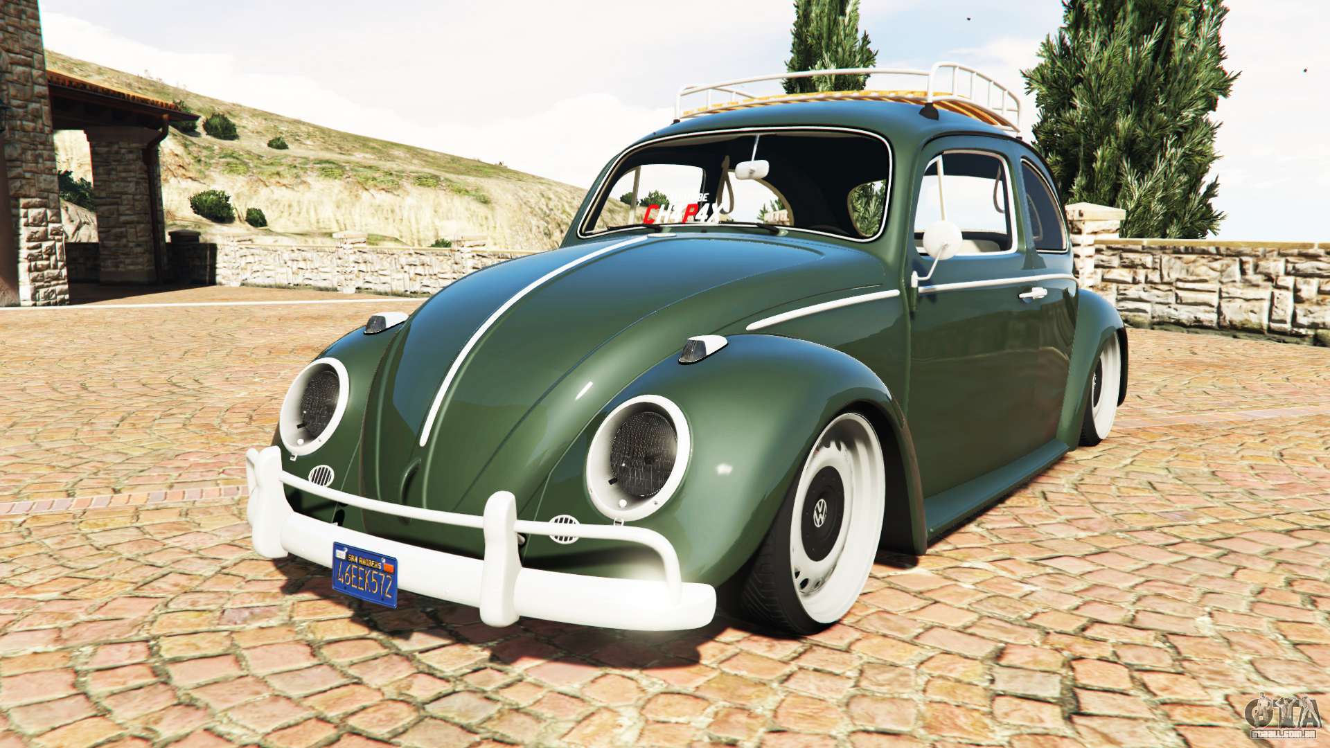 GTA V Fusca Rebaixado - MOD CARROS 