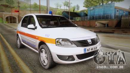 Dacia Logan Facelift Ambulanta v3 para GTA San Andreas