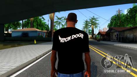 T-Shirt Watch Dogs 2 para GTA San Andreas