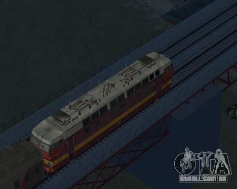 Locomotiva de passageiros CHS4t-521 para GTA San Andreas