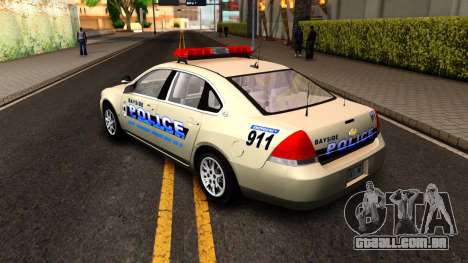 2007 Chevy Impala Bayside Police para GTA San Andreas