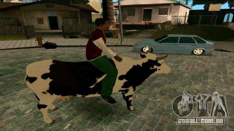 Andando na vaca para GTA San Andreas