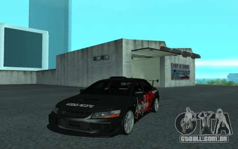 Mitsubishi Lancer Evolution VII para GTA San Andreas