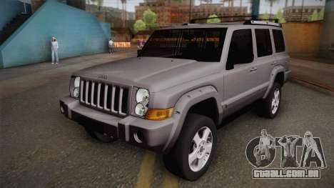 Jeep Commander 2010 para GTA San Andreas