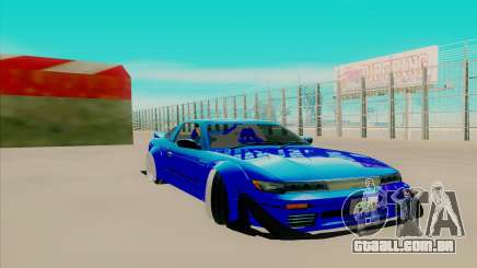 Nissan 240SX azul para GTA San Andreas