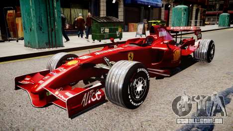 Formula 1 - LaFerrari F2007 para GTA 4