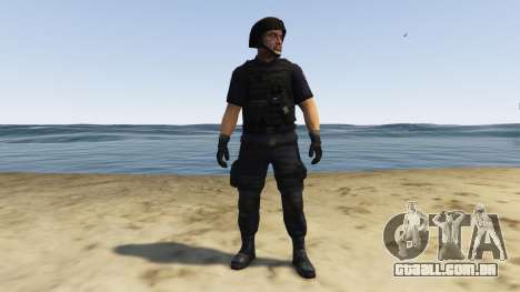LAPD SWAT Ped para GTA 5