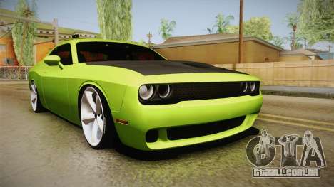 Dodge Challenger Hellcat 2015 para GTA San Andreas