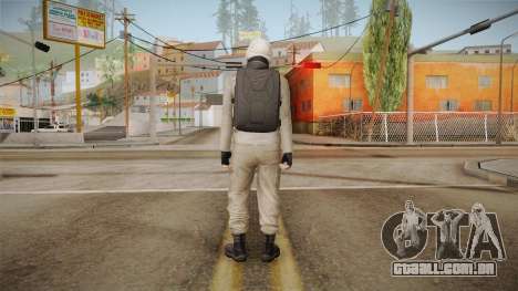 GTA Online Military Skin Beige para GTA San Andreas