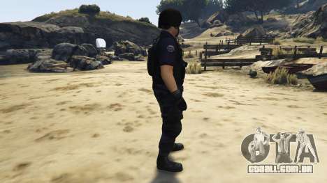 LAPD SWAT Ped para GTA 5