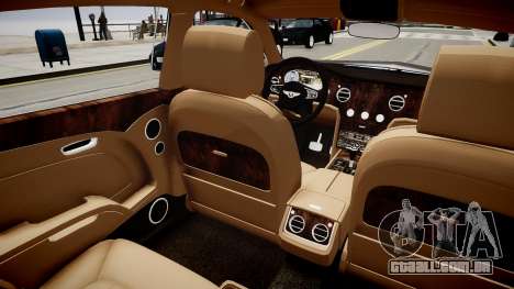 Bentley Mulsanne 2014 para GTA 4