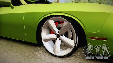 Dodge Challenger Hellcat 2015 para GTA San Andreas