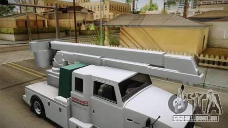 GTA 5 Brute Utility Truck para GTA San Andreas