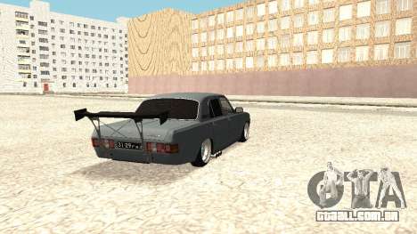 Volga 31029 cólicas [versão Completa] para GTA San Andreas
