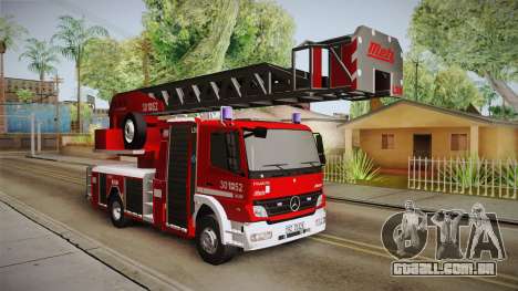 Mercedes-Benz Atego Drabina para GTA San Andreas