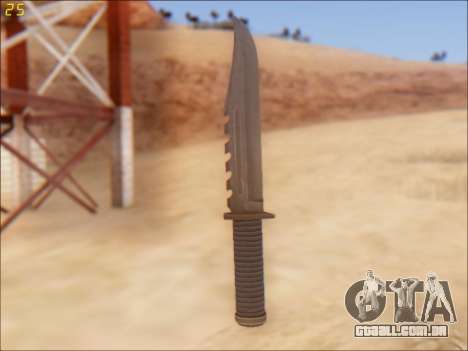 GTA 5 Knife para GTA San Andreas