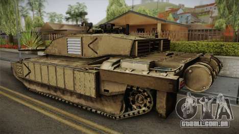 Challenger 2 Desert para GTA San Andreas