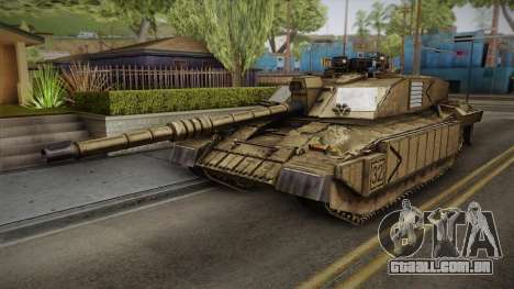 Challenger 2 Desert para GTA San Andreas