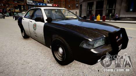 O carro de polícia do GTA V para GTA 4