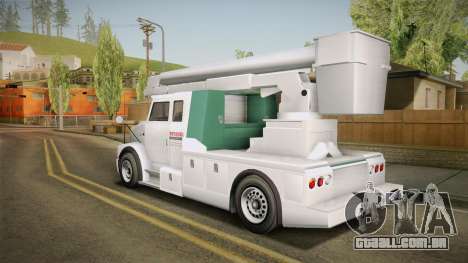 GTA 5 Brute Utility Truck para GTA San Andreas