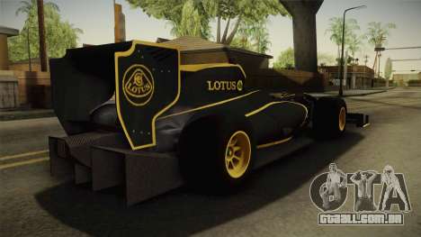 F1 Lotus T125 2011 v3 para GTA San Andreas