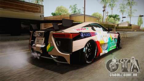 Lexus LFA Felix The Brown of ReZero para GTA San Andreas