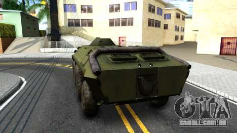 BTR-70 para GTA San Andreas