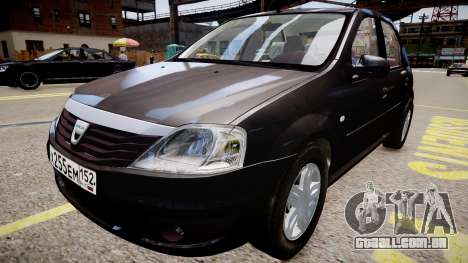 Dacia Logan 2008 para GTA 4