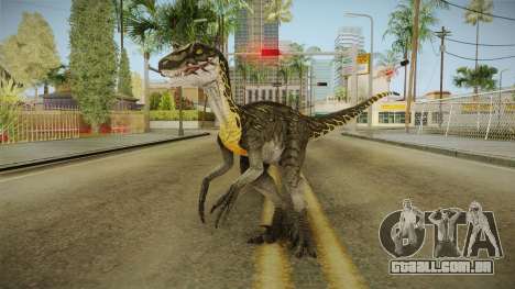 Primal Carnage Velociraptor Thunderstruck para GTA San Andreas