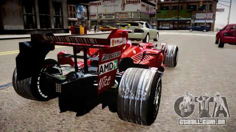 Formula 1 - LaFerrari F2007 para GTA 4