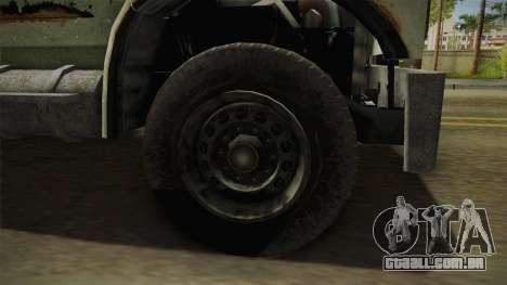 GTA 5 Vapid Scrap Truck v2 para GTA San Andreas