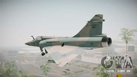 EMB Dassault Mirage 2000-C FAB para GTA San Andreas