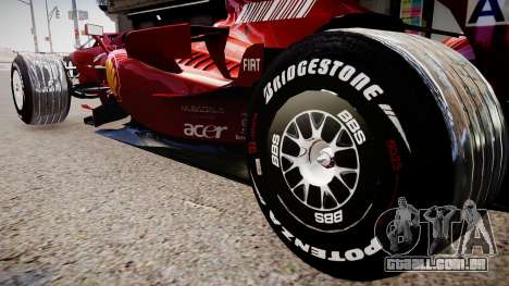 Formula 1 - LaFerrari F2007 para GTA 4