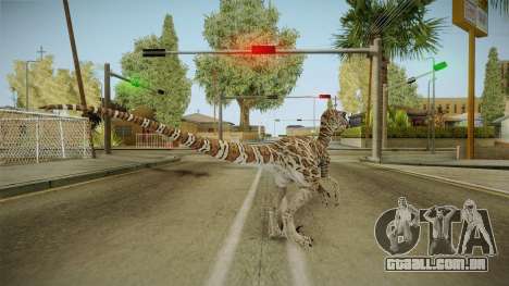 Primal Carnage Velociraptor Snake Skin para GTA San Andreas