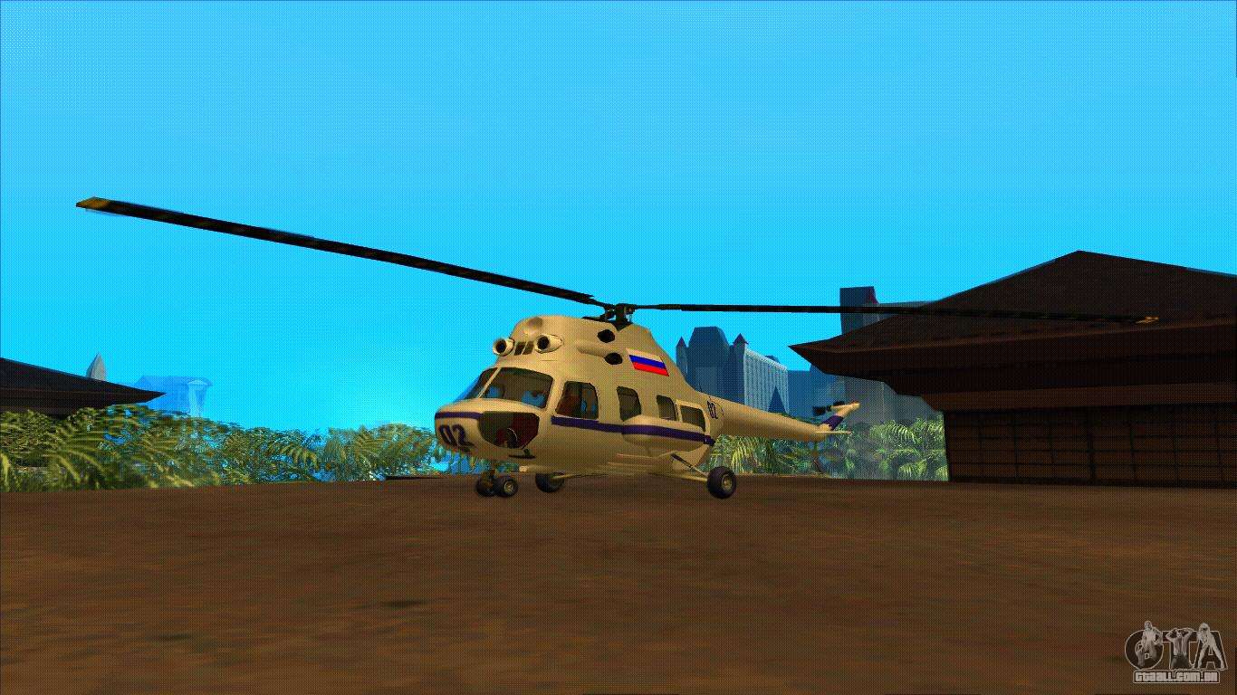 Como Pegar o Helicoptero da Polícia - GTA San Andreas 