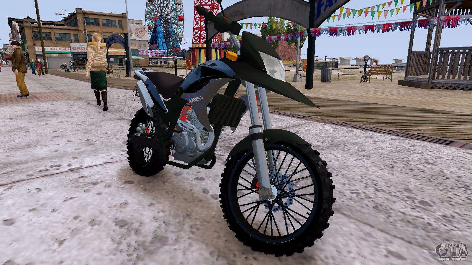 XRE 300 para GTA 4