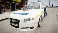 Hungarian Audi Police Car para GTA 4