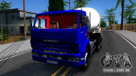 KamAZ 65115 Mixer Caminhão para GTA San Andreas