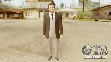GTA 5 Michael New Suit para GTA San Andreas