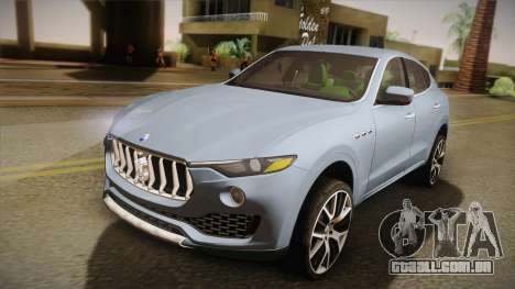 Maserati Levante 2017 para GTA San Andreas