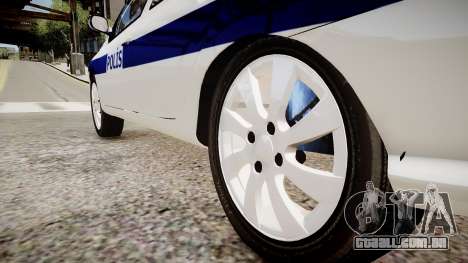 Renault Clio Symbol Police 2011 para GTA 4