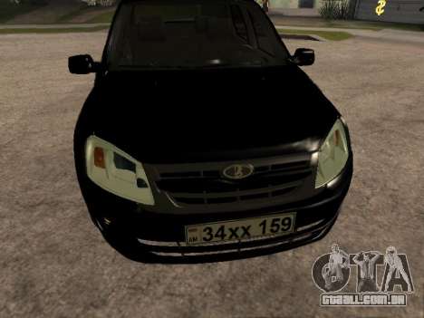 Lada Granta Armenian para GTA San Andreas