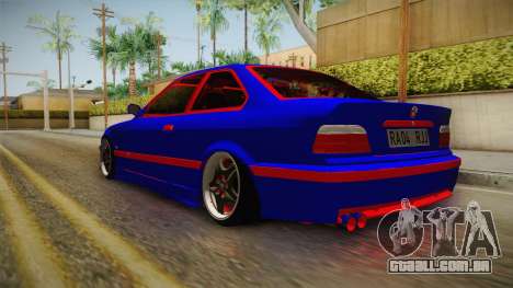 BMW 3 Series E36 Urechea Stelista Edition para GTA San Andreas