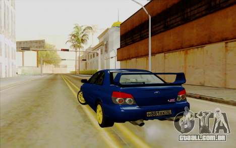 Subaru Impreza WRX STI para GTA San Andreas