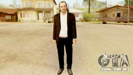 GTA 5 Trevor Prologue in Black Suit para GTA San Andreas