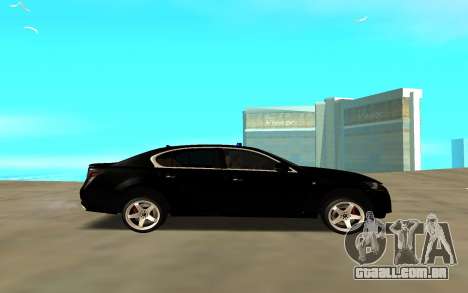 Lexus GS para GTA San Andreas