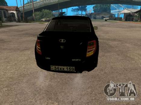 Lada Granta Armenian para GTA San Andreas