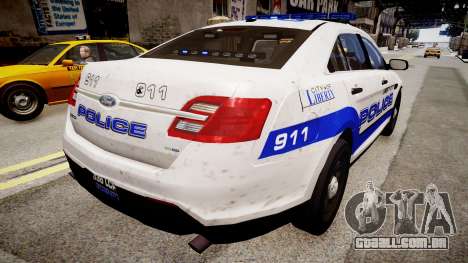 Ford Interceptor Liberty City Police para GTA 4